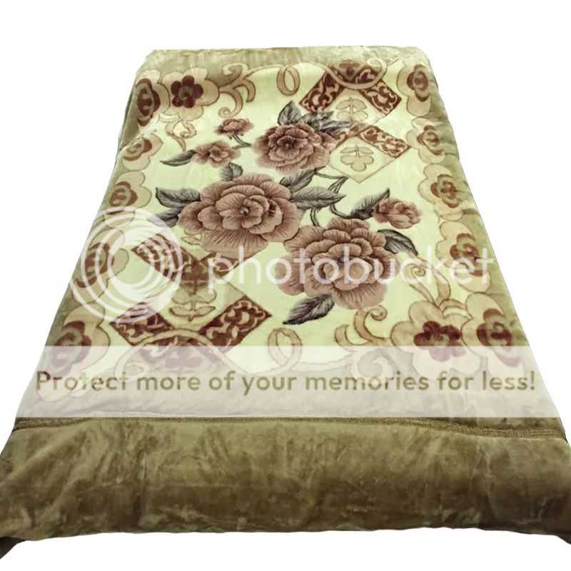 SUPER SOFT DOUBLE KING SIZE HIGH QUALITY BLANKETS 2PLY MINK BLANKET